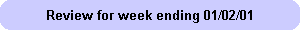 Review for week ending 01/02/01